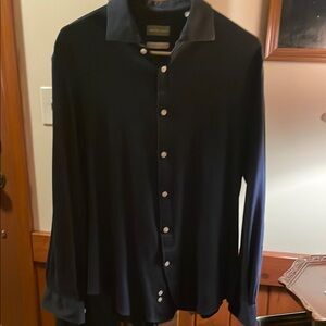 Michael Kors Navy Blue Men's Shirt